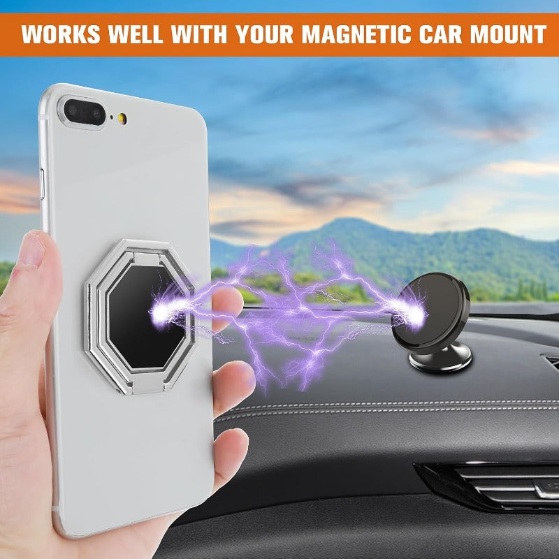 BowLift | FlexiRing 360° Magnetic Phone Grip & Stand