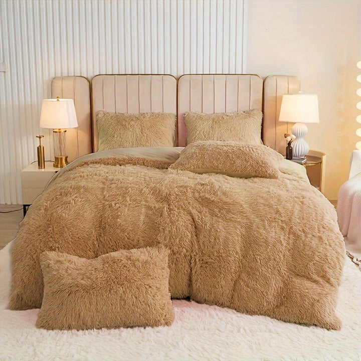 BowLift | Ultra Soft Plush Duvet Cover Set with Zipper - Luxury & Comfort