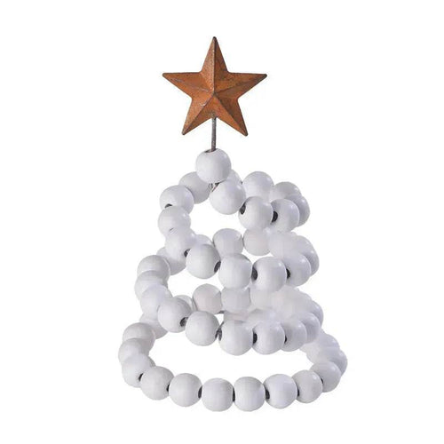 BowLift | Creative Wooden  DIY Twine Wooden Bead Christmas Tree decorations Ornaments