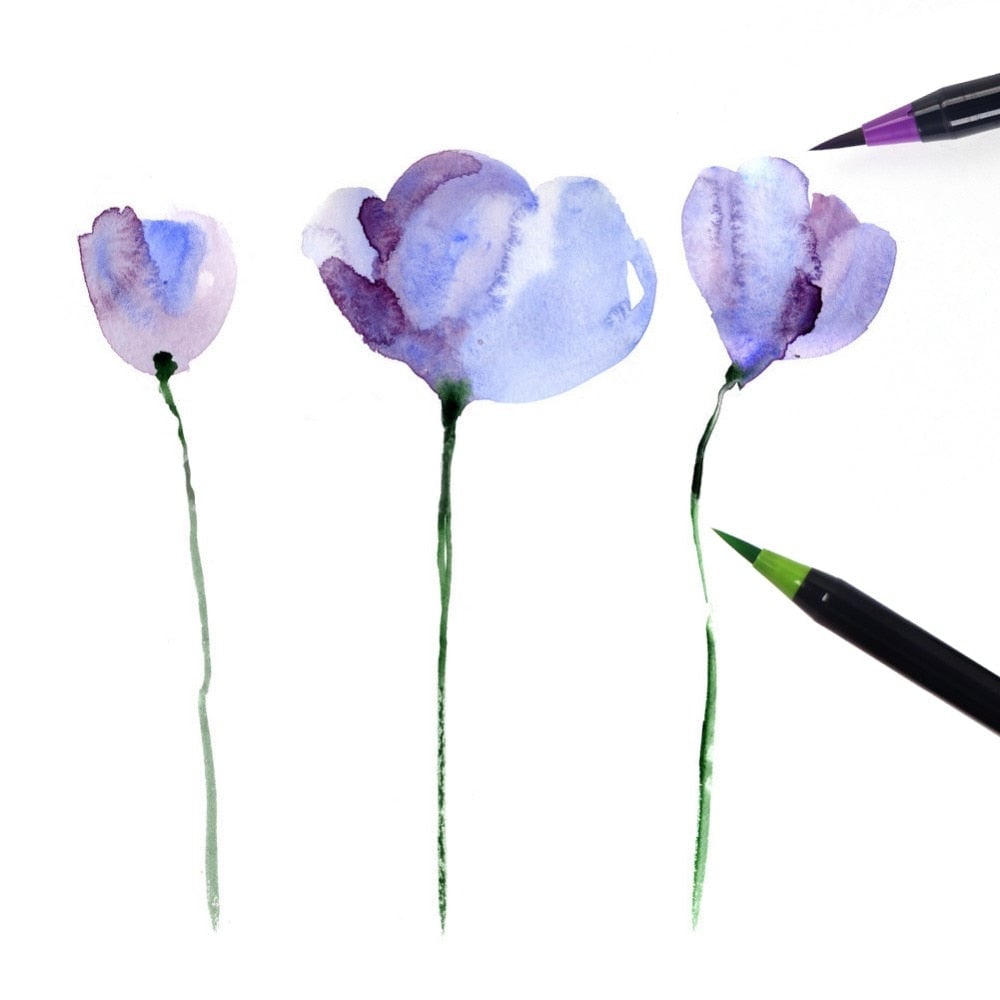 BowLift | Elegant Watercolor Brush Set – Creative Painting Made Easy