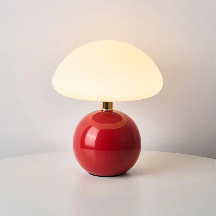 BowLift | Cream Mushroom Lamp - French Vintage Lamp