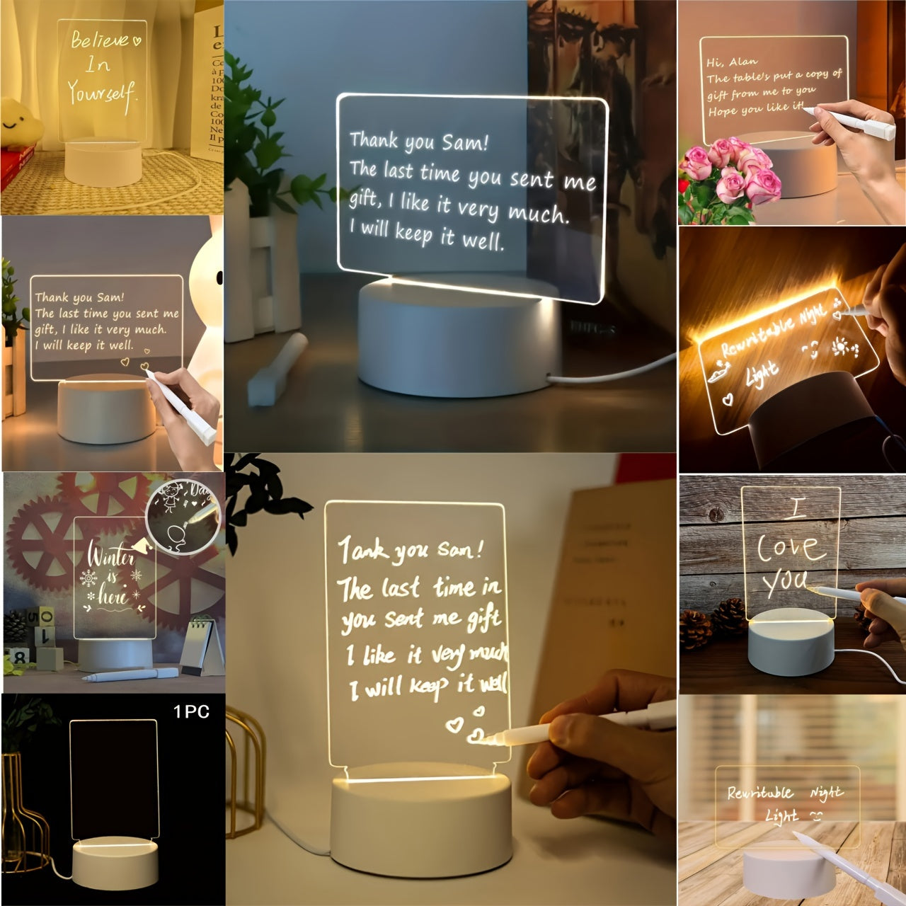 LumiBoard – Stylish LED Table Lamp with Pen Holder Bowlift