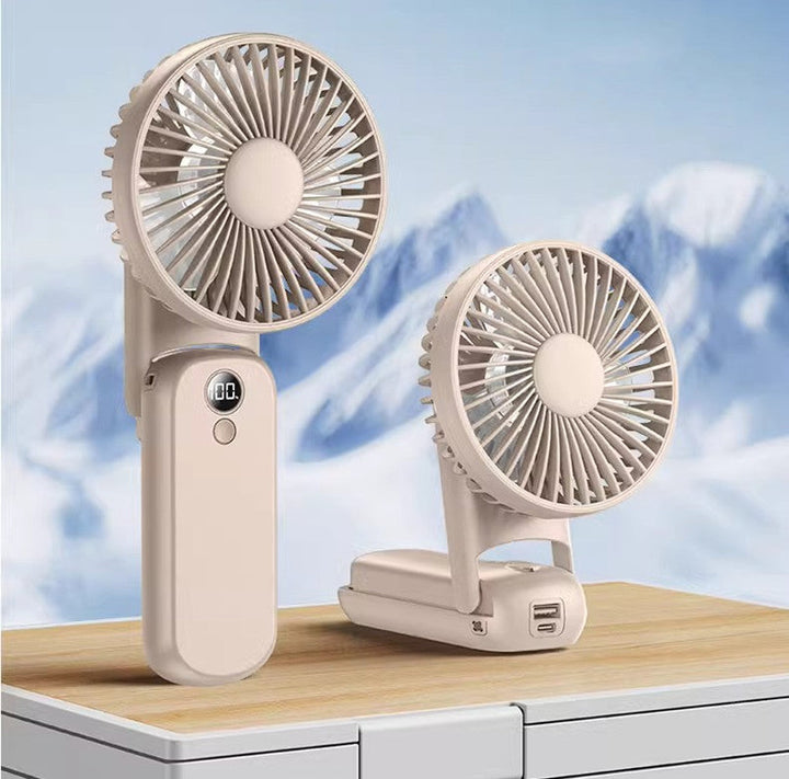 2025 New Handheld Foldable Rechargeable Mini Fan | Bowlift