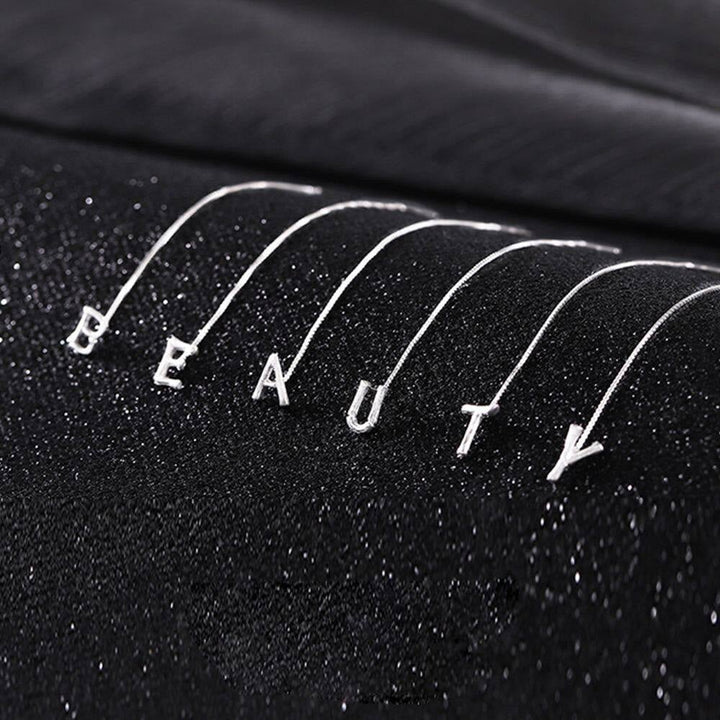 BowLift | Shiny Alphabet Earrings