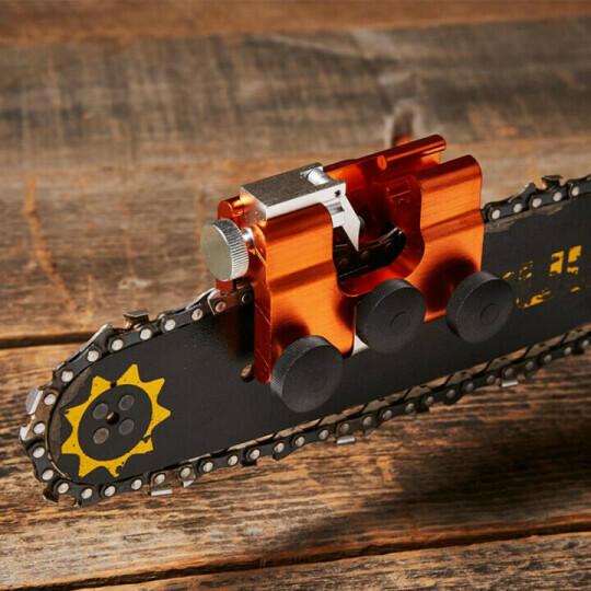 BowLift | Chainsaw Chain Sharpening Jig.
