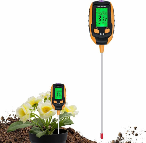 SmartGrow™ 4-in-1 Soil Meter for Plants | Bowlift