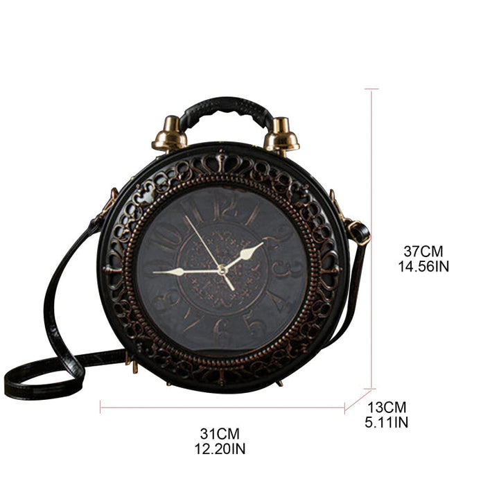 BowLift | Vintage Time Creative Clock Crossbody Bag