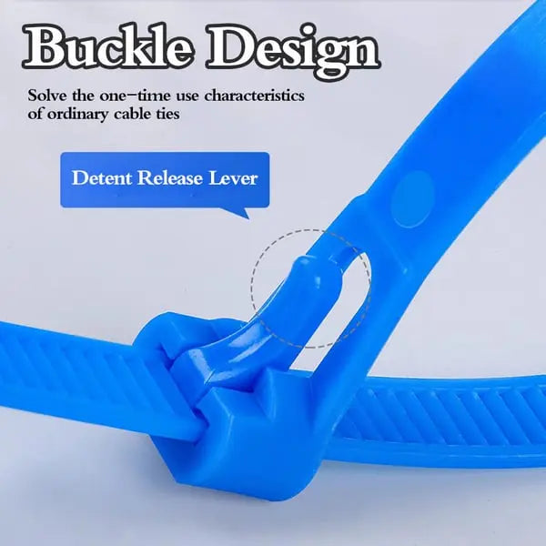 ProGrip Reusable Cable Ties — Finally stress-free organization with rock-solid hold and limitless flexibility | Bowlift