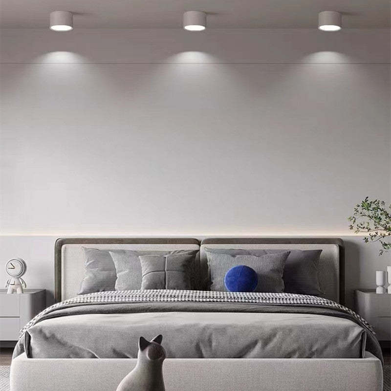Morandi Style Modern LED Ceiling Lamp - LumiModo | Bowlift