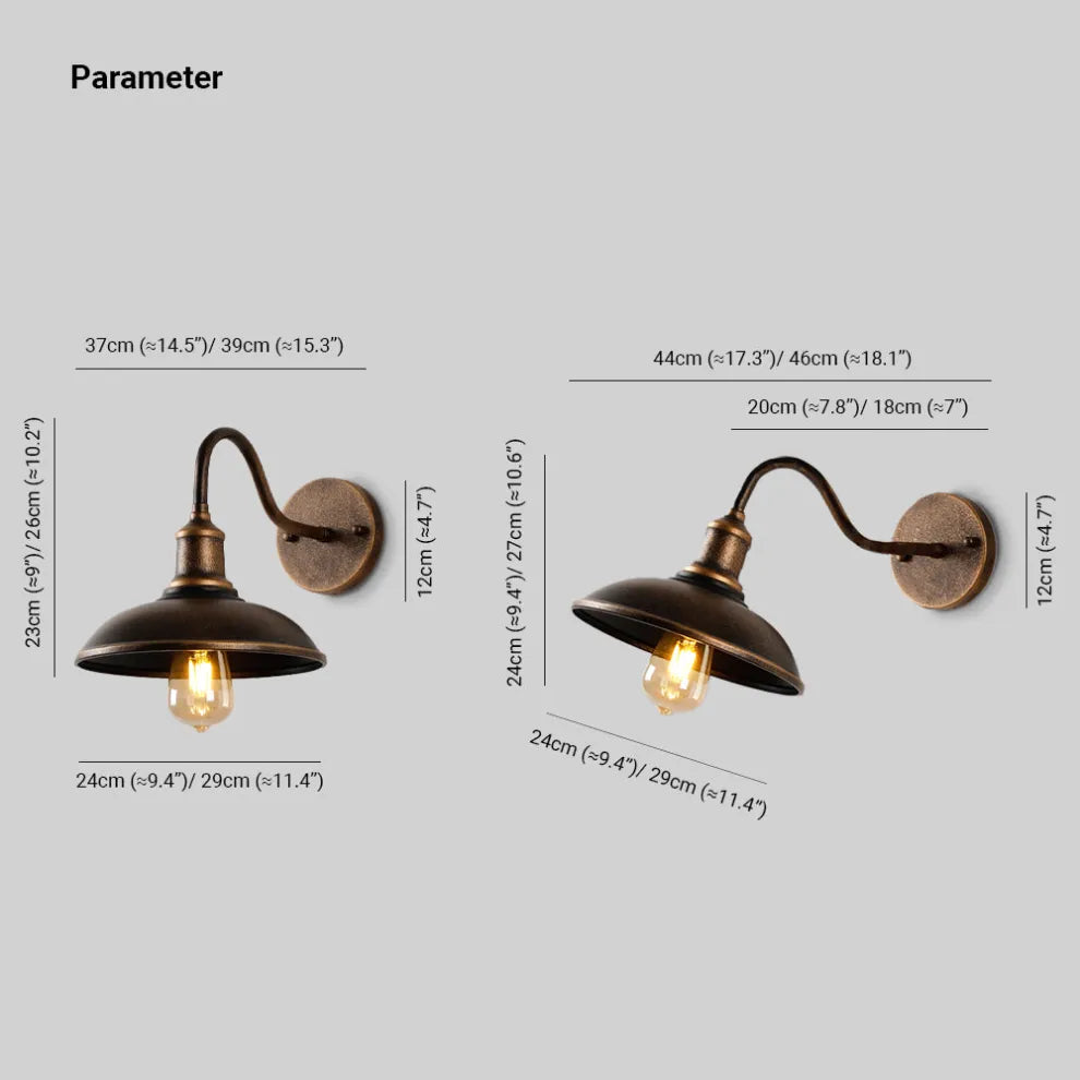 BowLift | Outdoor Wall Lamp Two Colors Minimalist Modern Facade Lighting