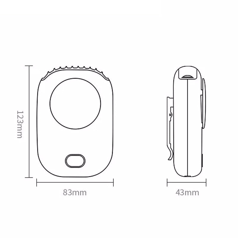 Portable USB Fan | Bowlift