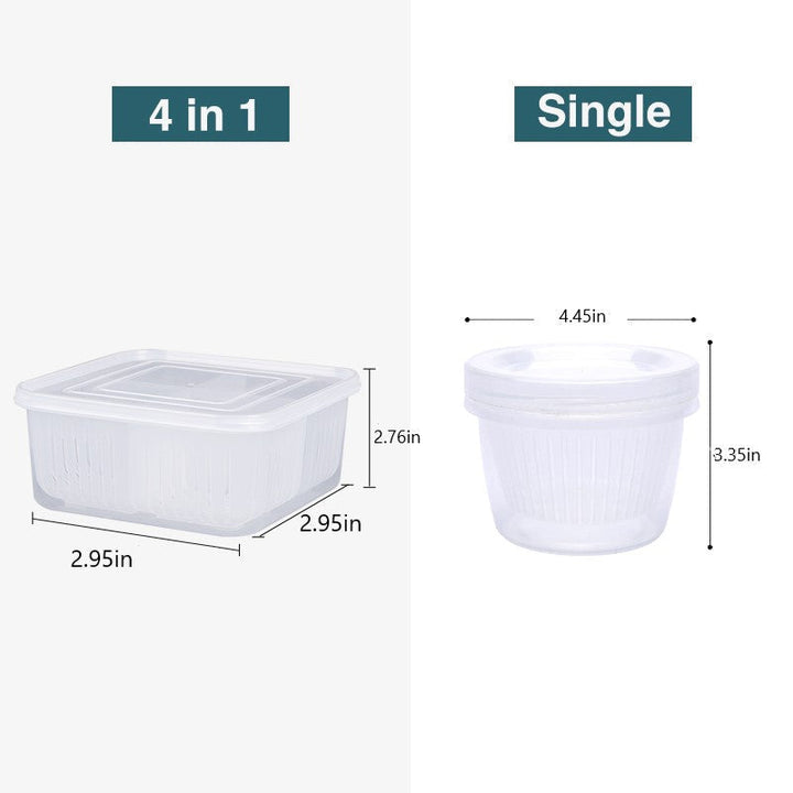 BowLift | 4 in 1 food storage box