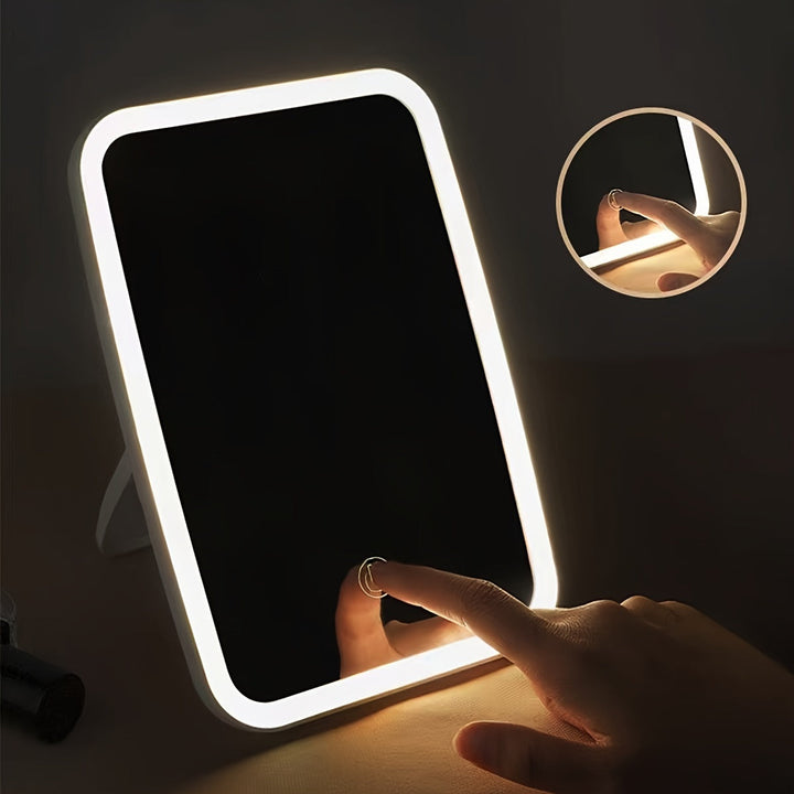 BloomMirror - Elegant LED Makeup Mirror USB Rechargeable Bowlift