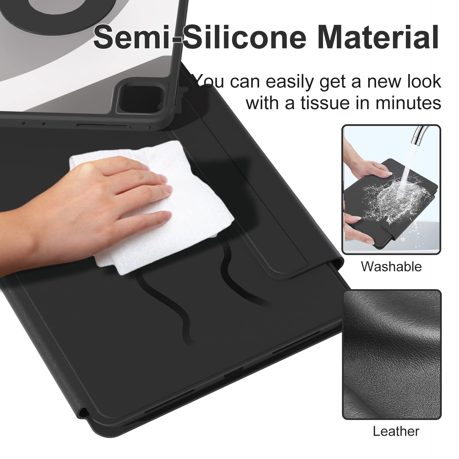 BowLift | 360° Rotatable Slide Tablet Case