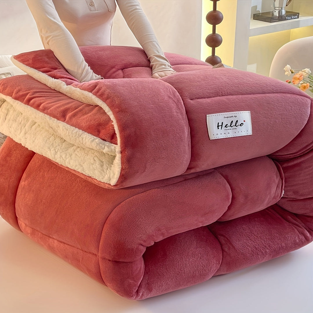 BowLift | Stylish Cabin Sherpa Fleece Duvet – Ultimate Comfort & Warmth