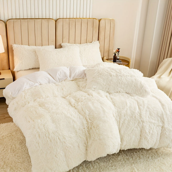 BowLift | Ultra Soft Plush Duvet Cover Set with Zipper - Luxury & Comfort