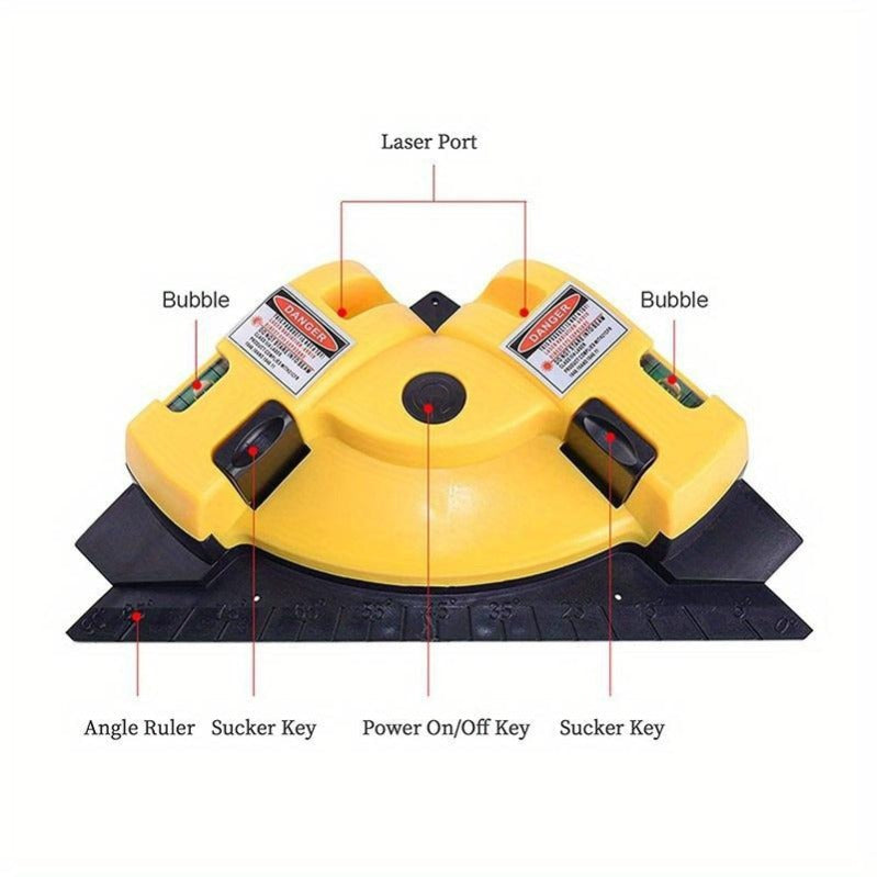 BowLift | 90° Cross Line Laser Level