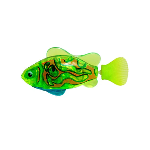 Electronic swimming fish with LED light Bowlift