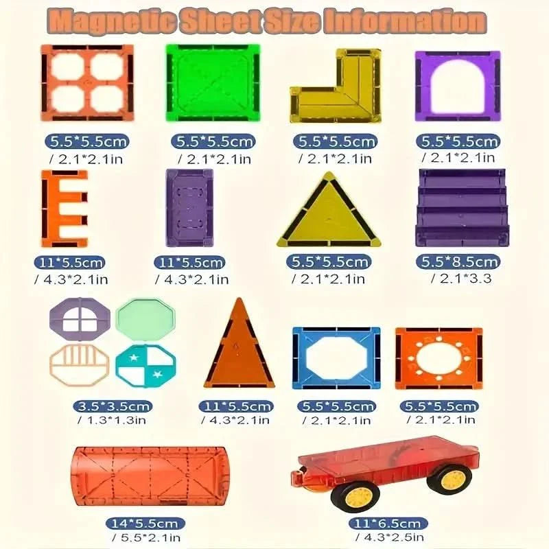 BowLift | Magnetic building blocks for creative adventures from the age of 2