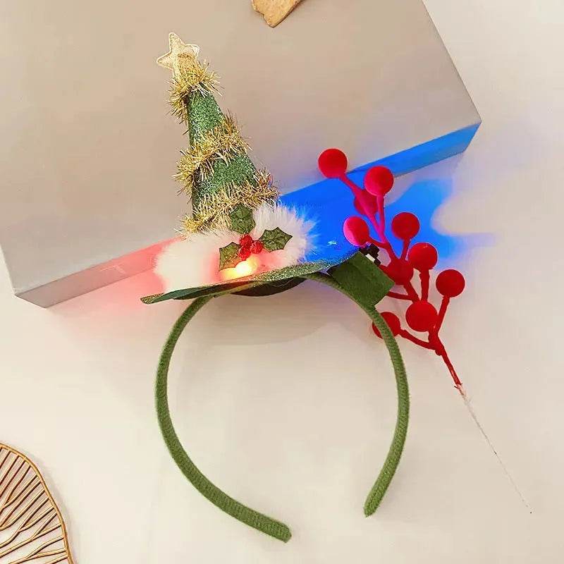 BowLift | Christmas With Light Headband Snowflake Women's
