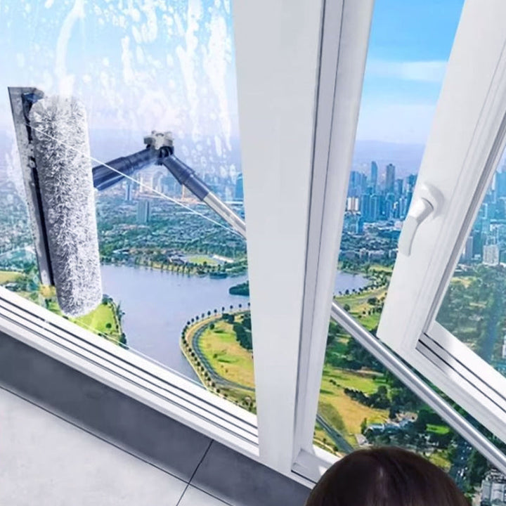 BowLift | ClearReach – Clean high windows inside without ladders cleaning