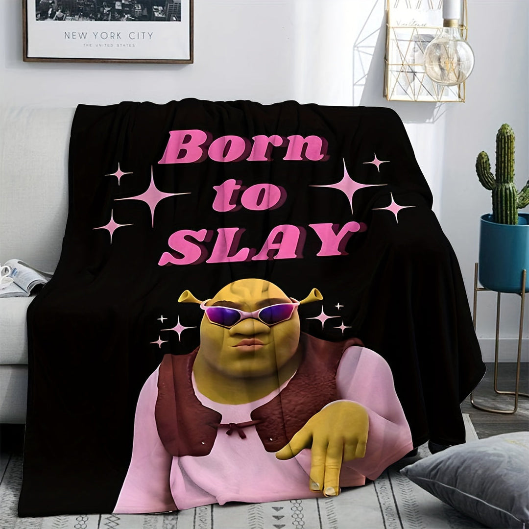 Born to Slay – Anime Flannel Blanket for Fans Bowlift