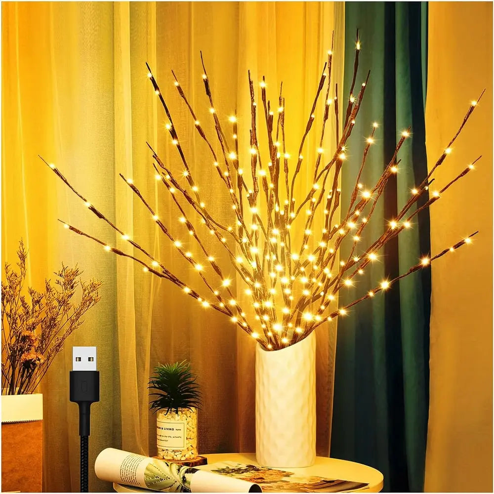 BowLift | Battery-operated adjustable LED branch decoration string lights