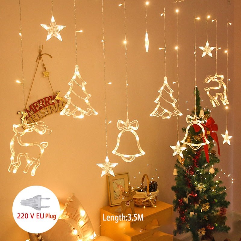 BowLift | Fairy light string with heart-shaped design