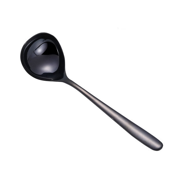 Family Soup Spoon Stainless Steel Kitchen Cooking Spoon Soup Spoon | Bowlift