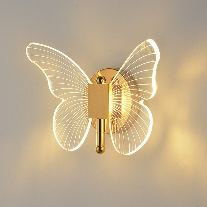 BowLift | Wall LED Lamp with Butterfly Effect in Subtle Style