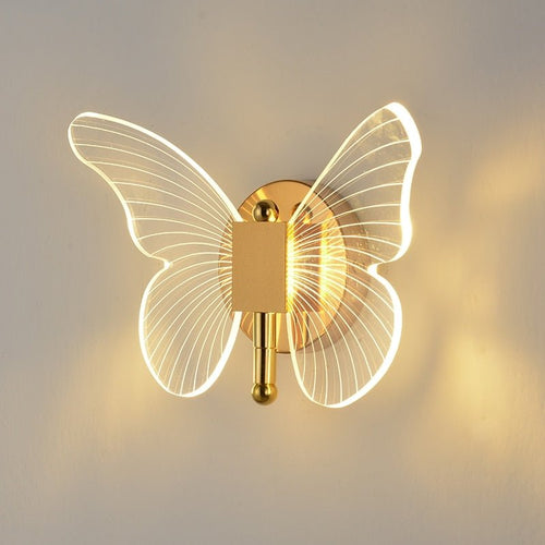 BowLift | Wall LED Lamp with Butterfly Effect in Subtle Style