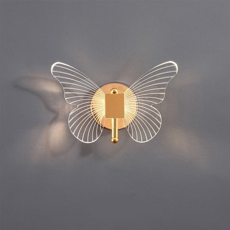 BowLift | Wall LED Lamp with Butterfly Effect in Subtle Style