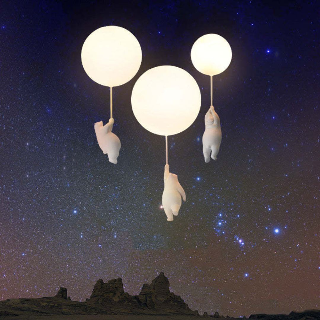 BowLift | Fateh Ceiling Lights Pendant Lights Bear Balloon