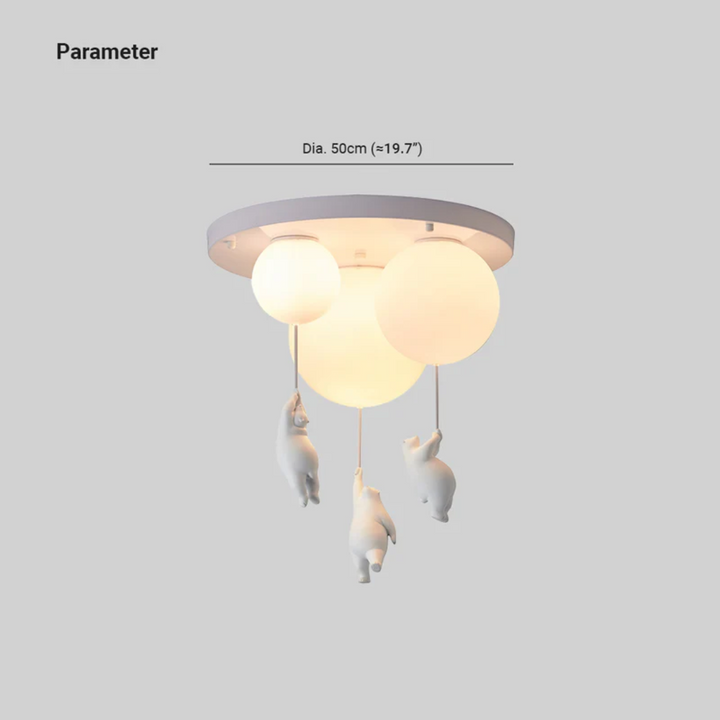 BowLift | Fateh Ceiling Lights Pendant Lights Bear Balloon