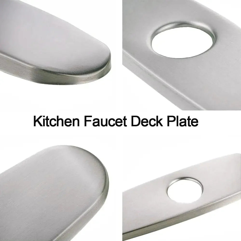 Faucet Plate Hole Tap Cover Deck Plate For Most Single Hole Faucet | Bowlift