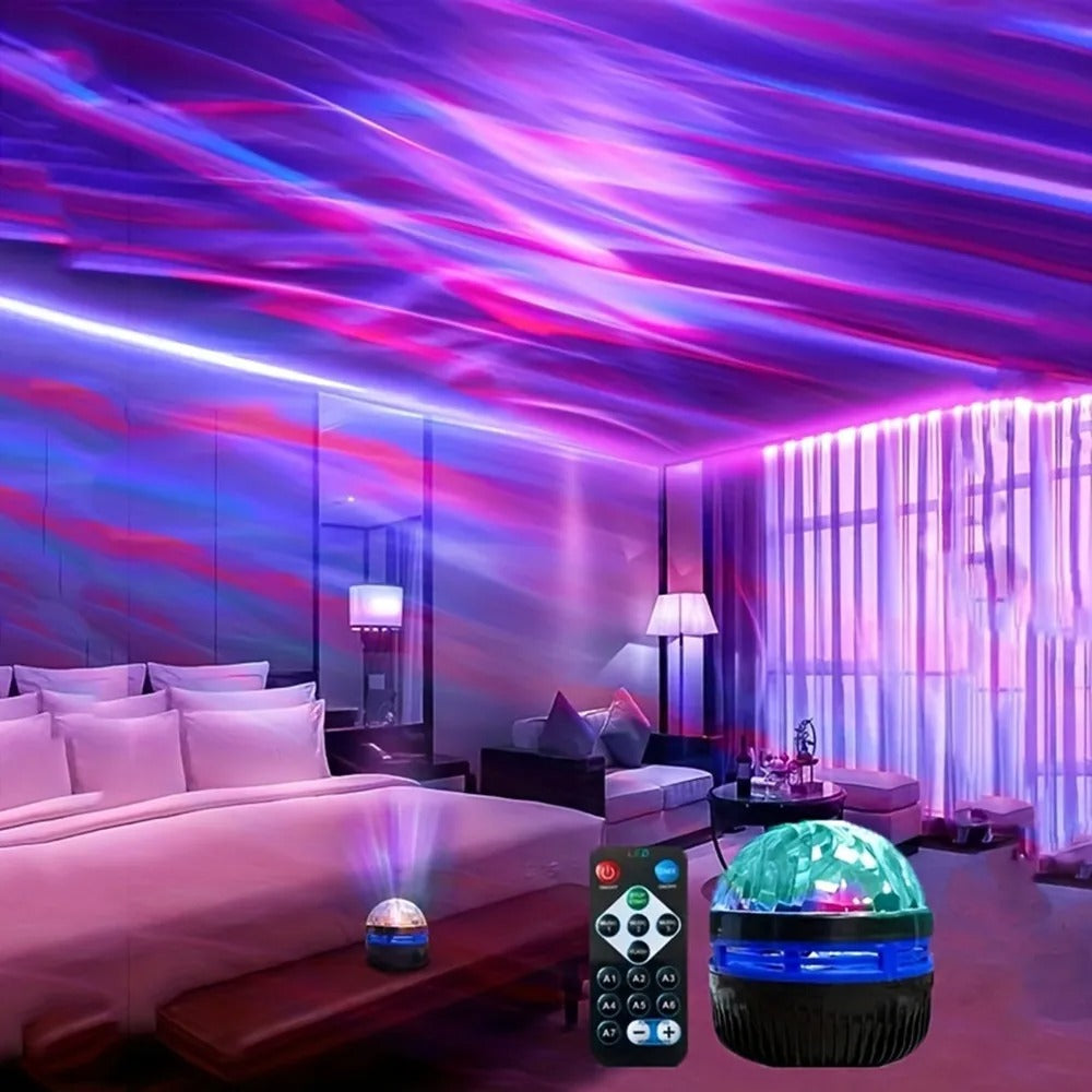 AuroraLight Northern Lights Projector Table Lamp Bowlift