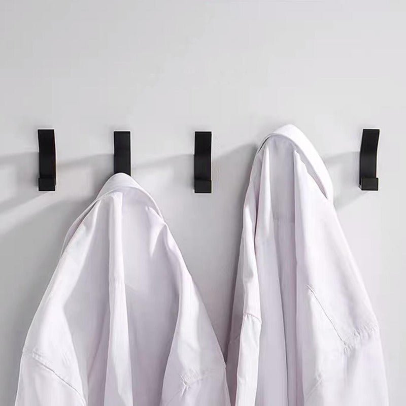BowLift | Aviro Aluminum Wall Hooks Black/White - Modern Decorative Coat Hooks