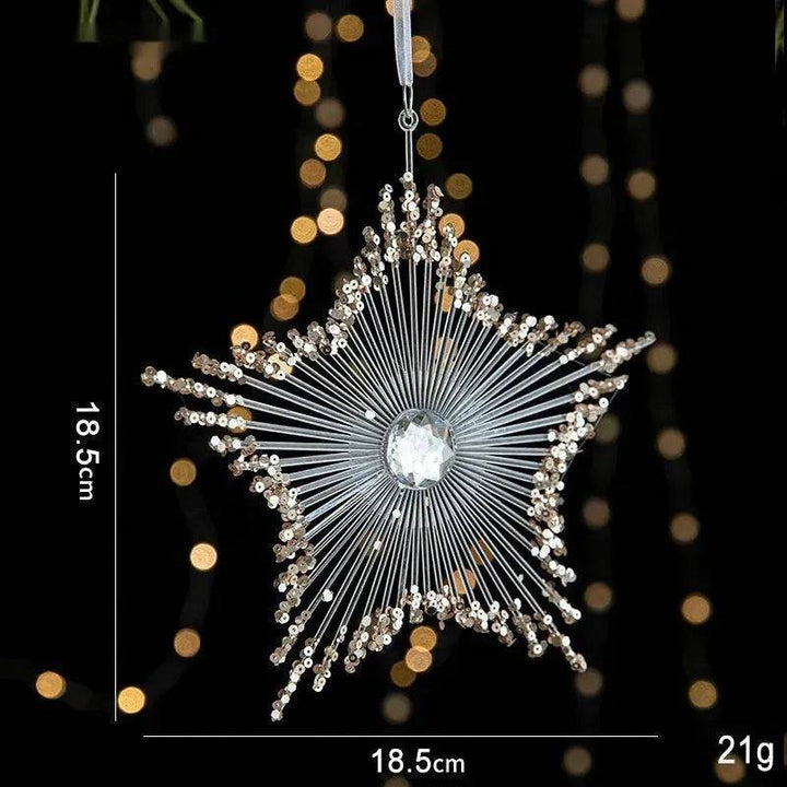 BowLift | Christmas Decorations Sequins Acrylic Transparent Pendant