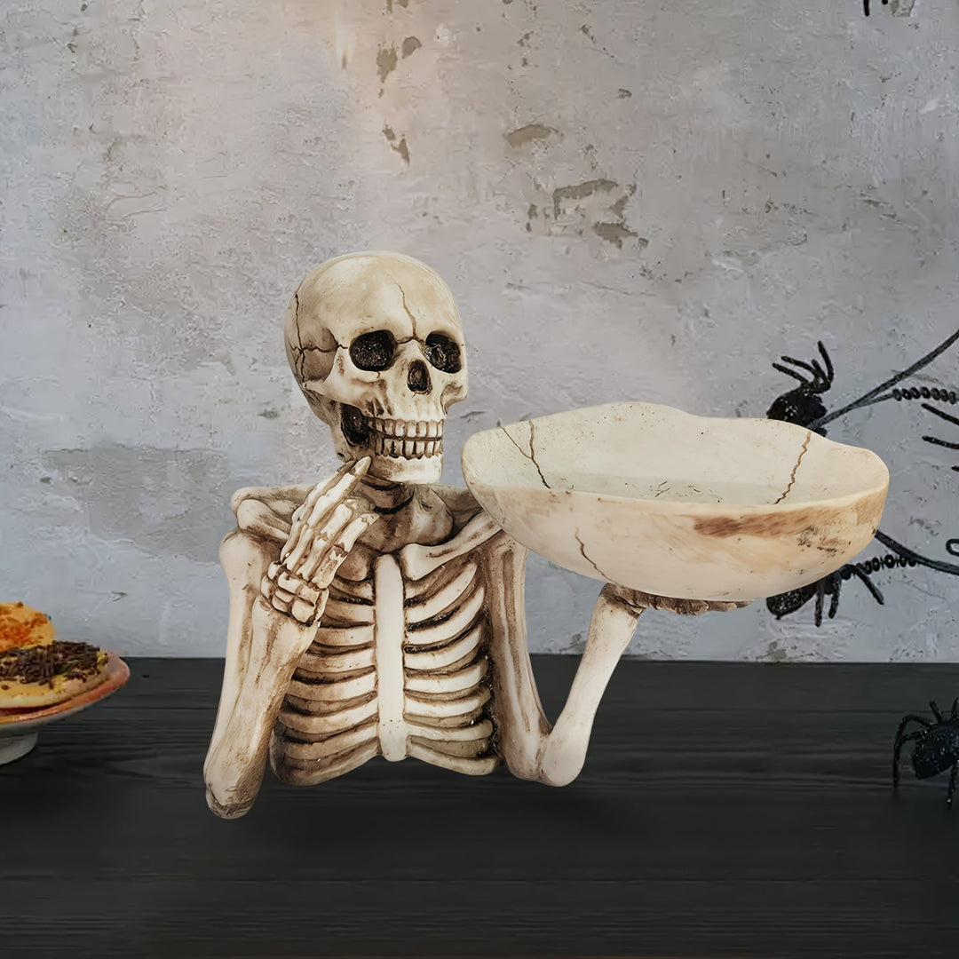 GhoulBowl Skull Bowl – Resin Halloween Candy Bowl and Gothic Decoration | Bowlift