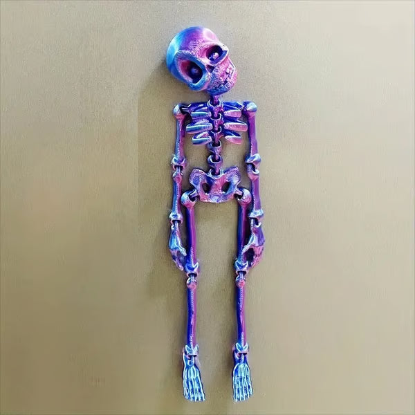 BowLift | 3D printed vintage skeleton magnetic figure