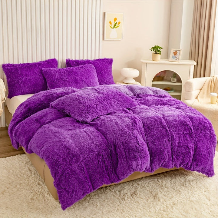 BowLift | Ultra Soft Plush Duvet Cover Set with Zipper - Luxury & Comfort