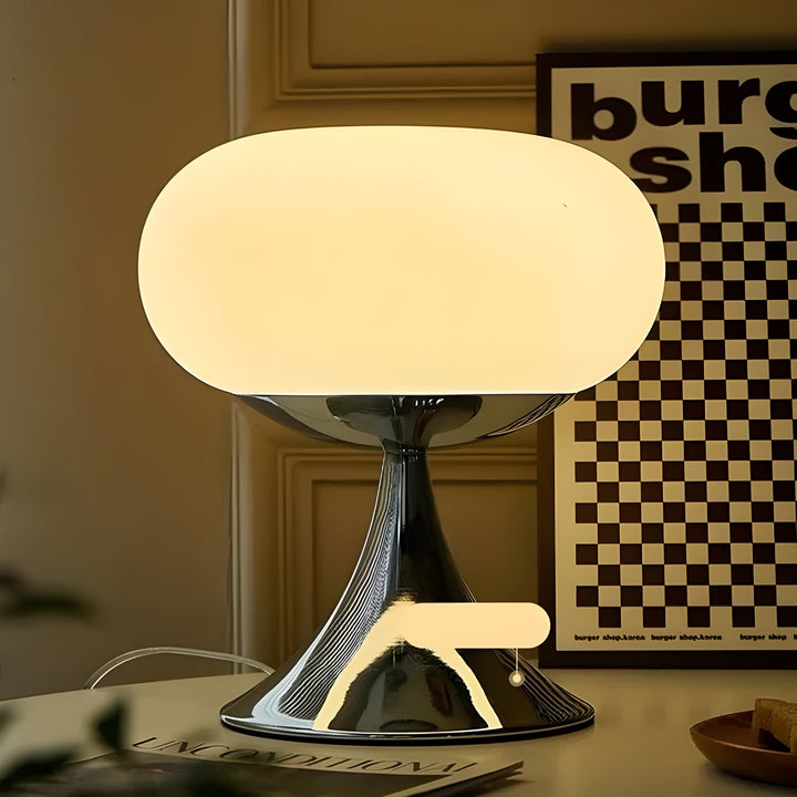SereneCrystal Lamp - Elegant Retro TaBowlifte Lamp | Bowlift