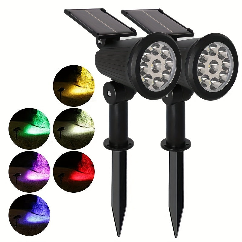 SolarLuxe Spotlight - Sustainable 9LED Garden Lighting | Bowlift