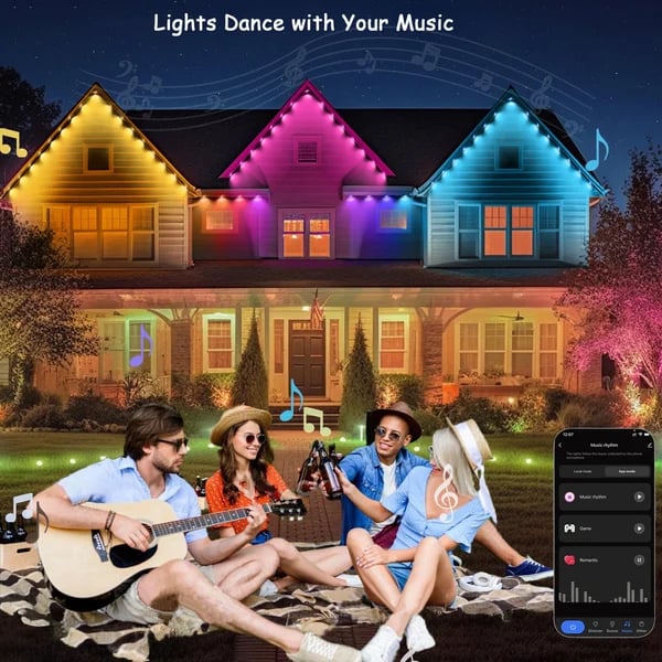 BowLift | MagicGlow - Simple vibrant outdoor lighting with app control