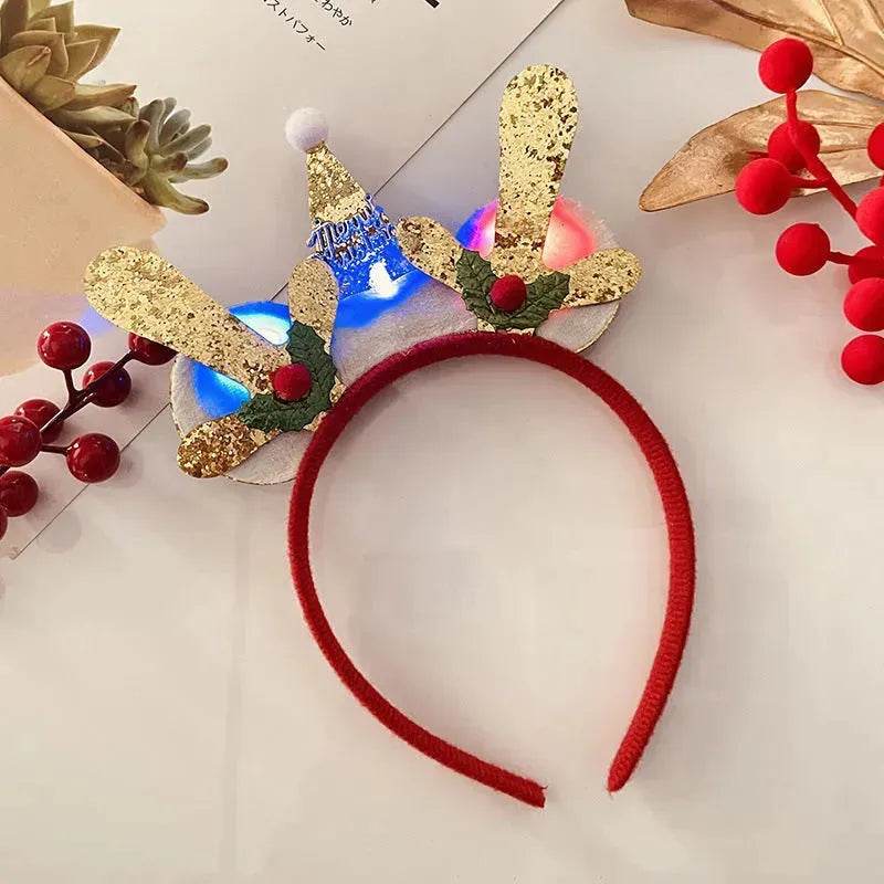 BowLift | Christmas With Light Headband Snowflake Women's