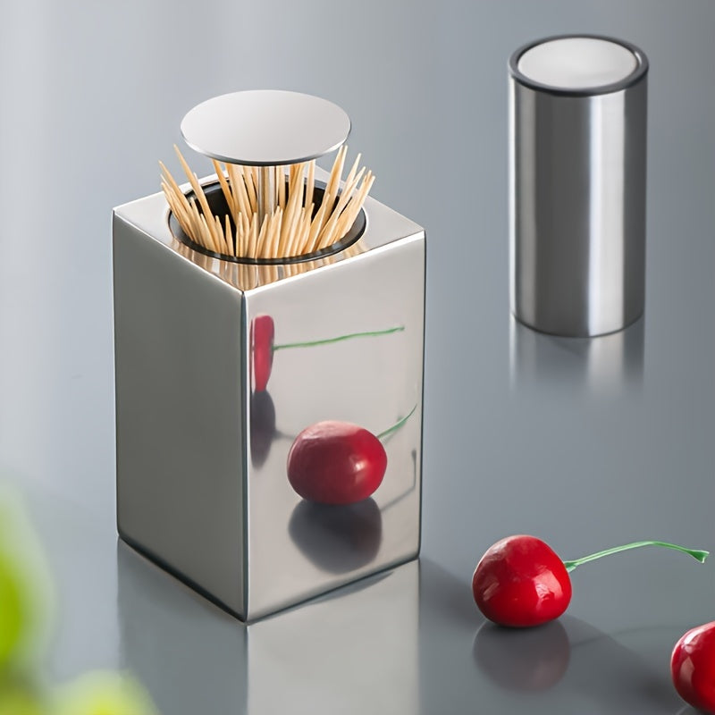 Stainless Steel Toothpick Holder – Hygienic and Easy Access to Toothpicks | Bowlift