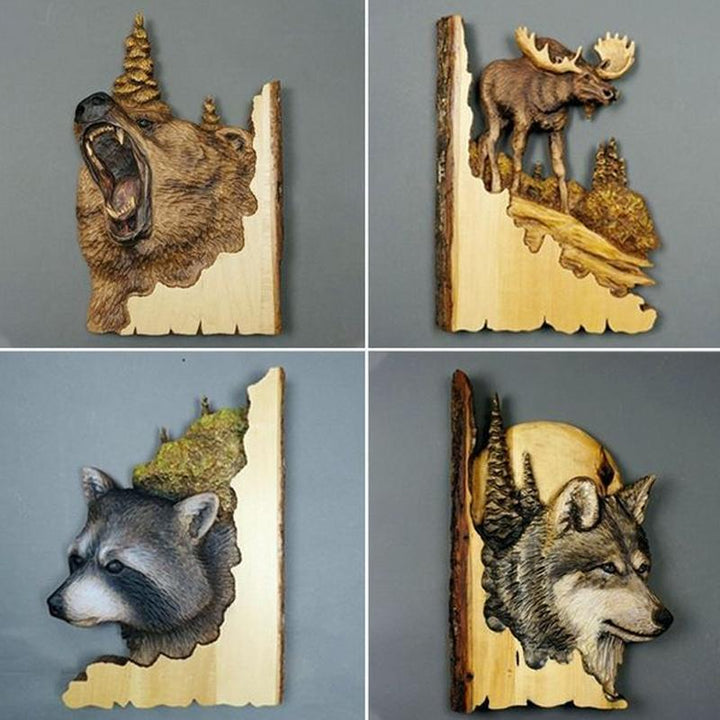 BowLift | Animal Carving Handcraft Wall Decoration