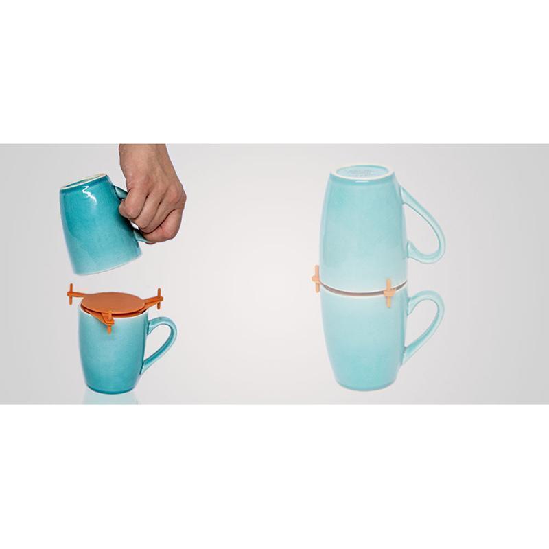BowLift | Coffee Mug Organizers and Storage, (6-Pack)