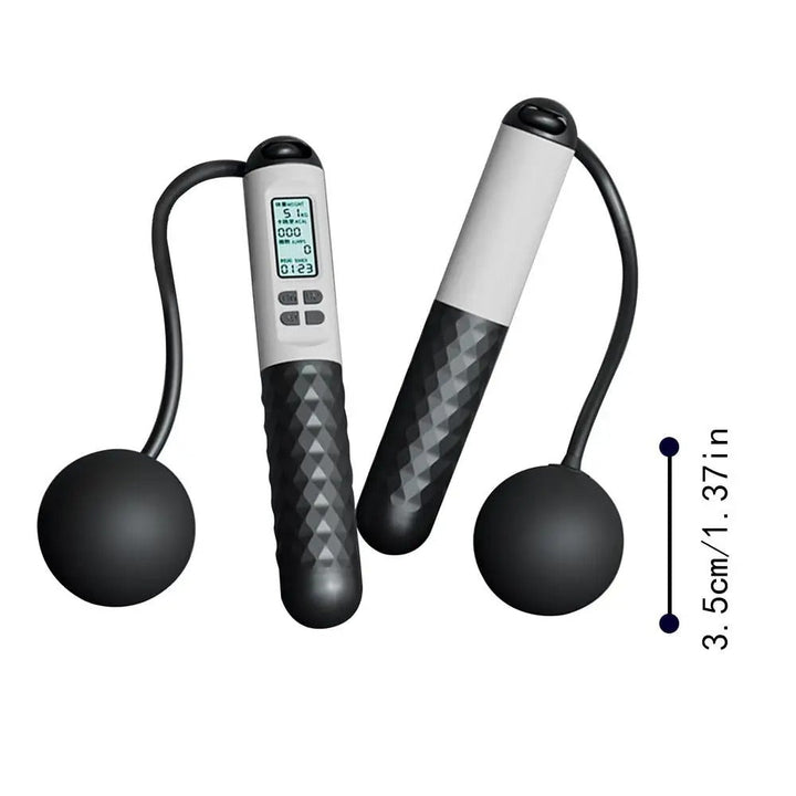 Wireless Jump Rope with Counter – Weighted Handles for Home Cardio Workouts | Bowlift