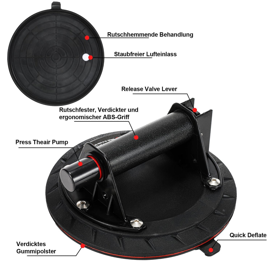 Suction cup holder 2 pieces max.100KG | Bowlift